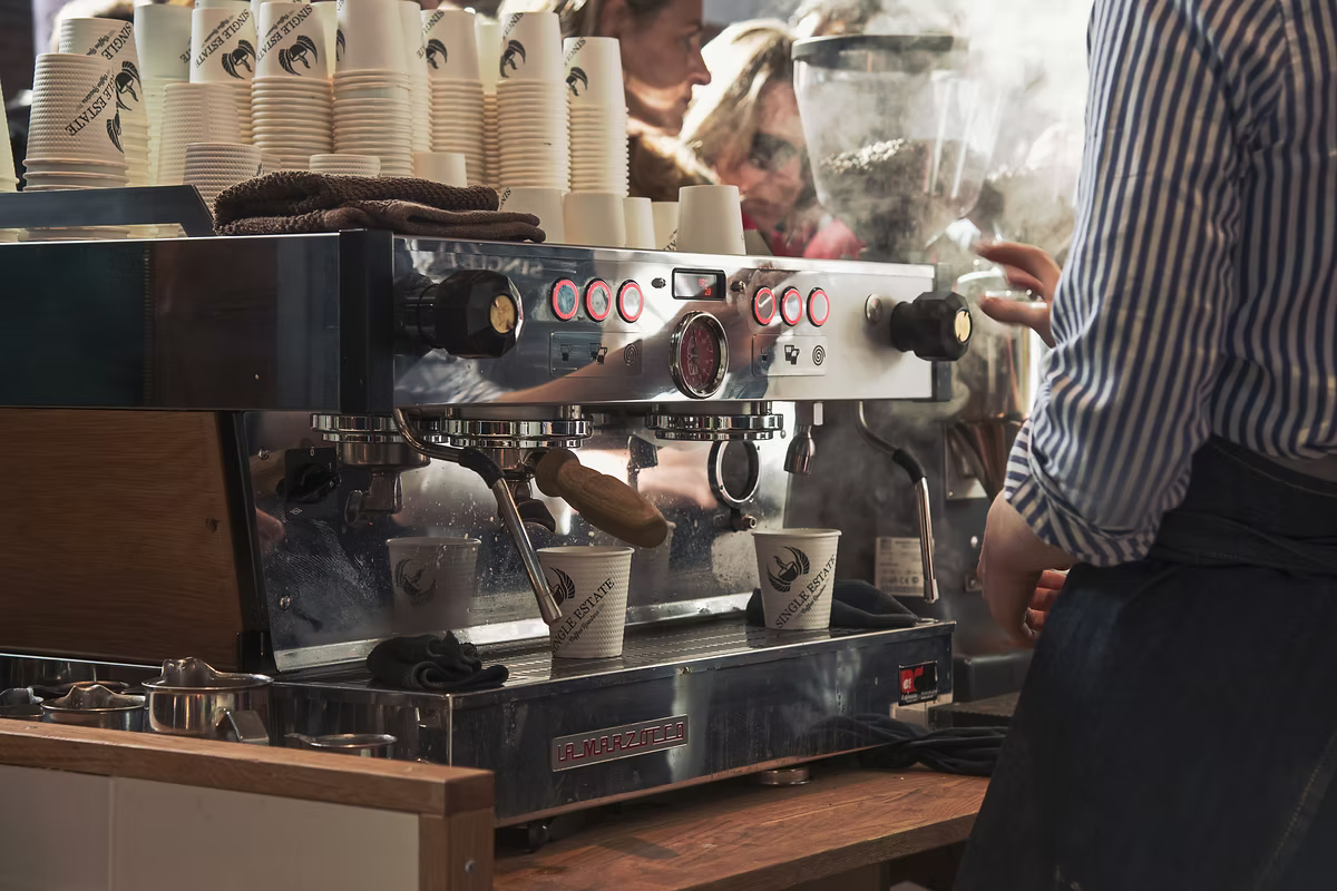 cafe in action