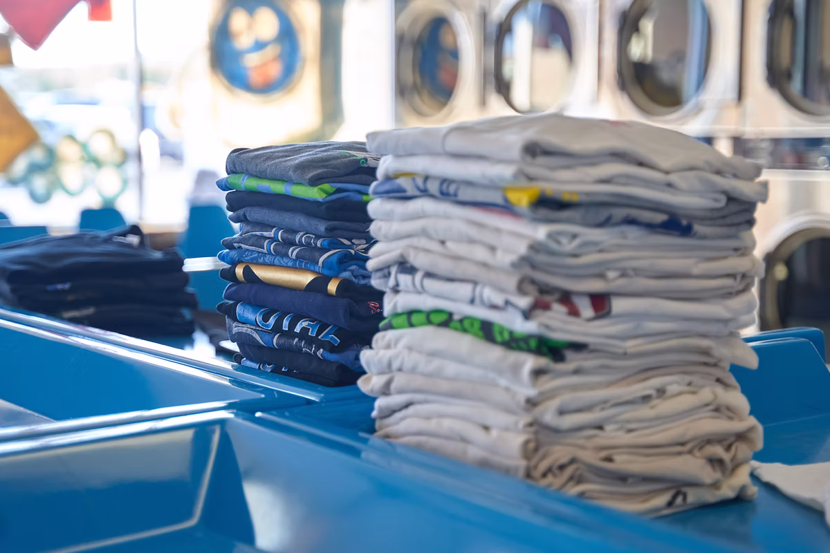 laundromat in action